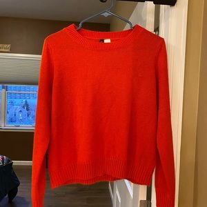 Red sweater